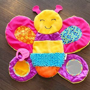 Earlyears Butterfly Busy Buddy Blanket Crinkle - Like new